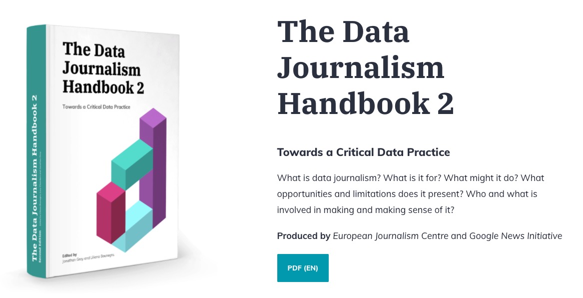 線上就能讀的[資料新聞手冊](https://datajournalism.com/read/handbook/two)